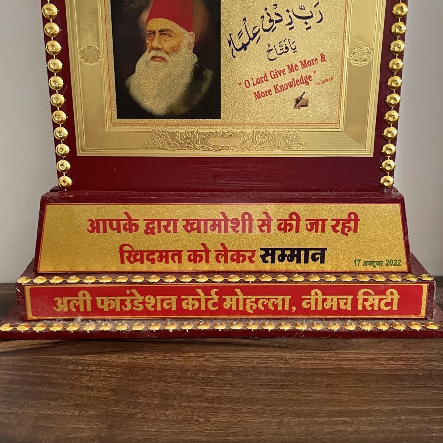 Ali Foundation, Neemuch, MP